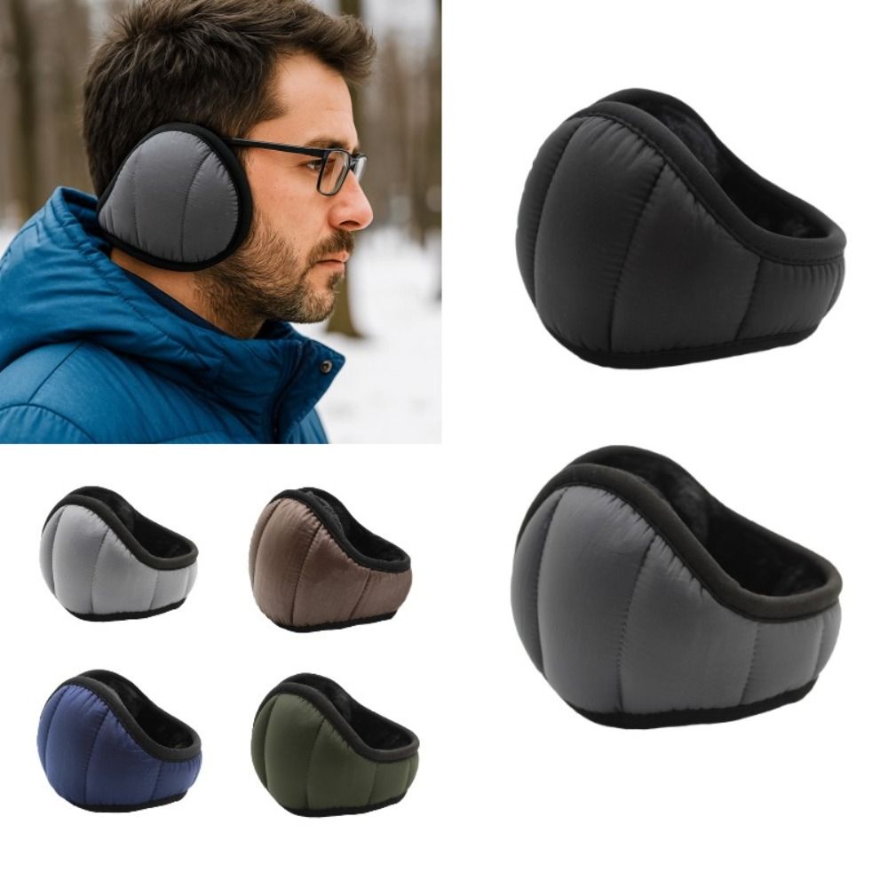 Ear Muff Foldable - ファッション耳保護冬用メンズイヤーマフ 防風暖かいイヤーマフ 折りたたみ式防寒イヤーカップ メンズ