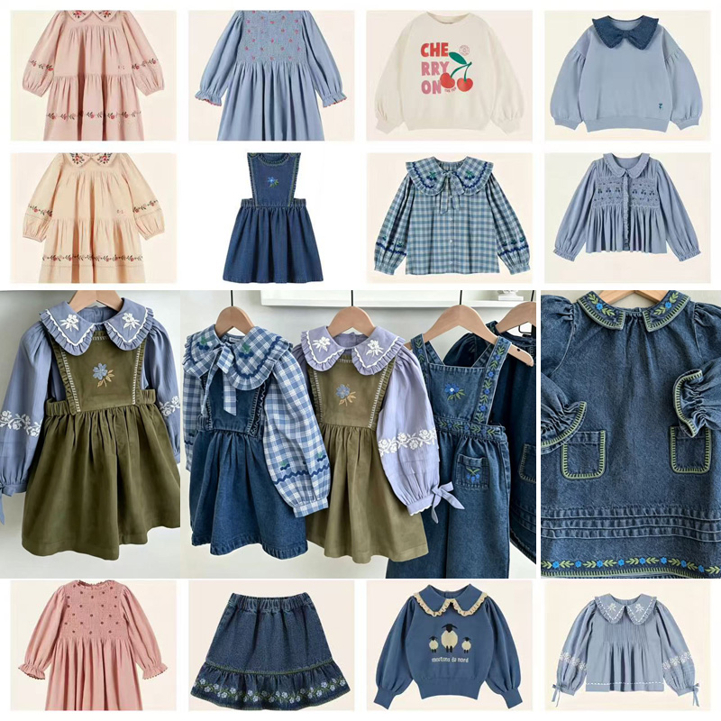 Winter Clothing Kids Sale - 2026年秋先行販売 EMベビーガールズドレス キッズファッションセット 男の子用パンツ 子供服 冬用パーティードレス