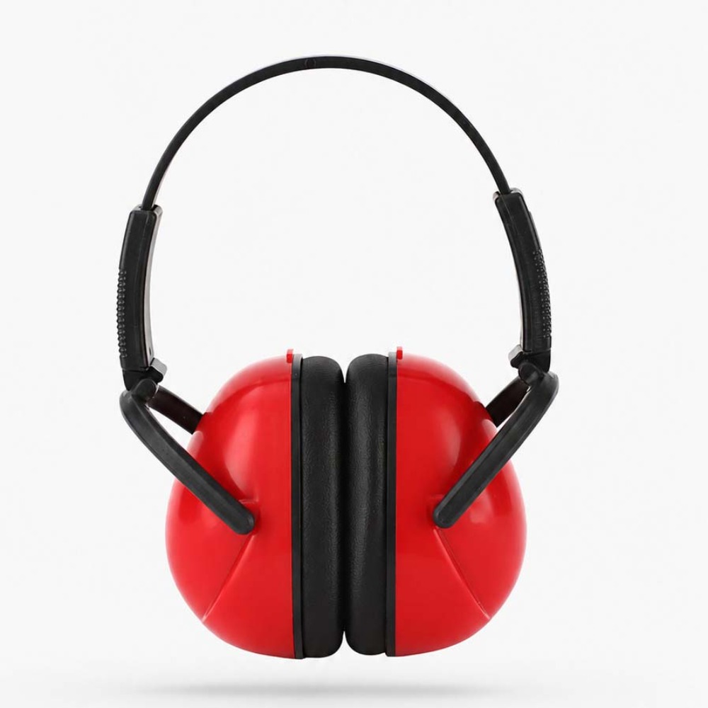Ear Muff Foldable - 折りたたみ式で調整可能なイヤーマフ。騒音低減、遮音、防音効果があり、安全に使用できる。学生や子供にも適している。