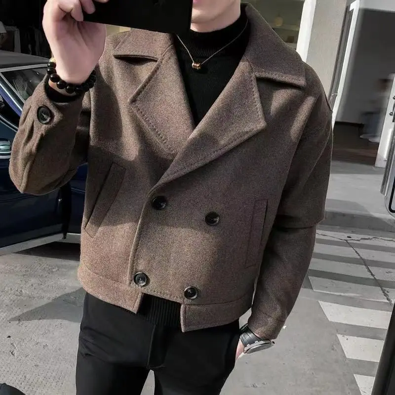 Winter Clothing Aesthetic - 春、秋、冬のセールのトレンドメンズジャケット美的スタイリッシュな原宿服男性コートファッション 2025 Y2k 新作ジョーカー