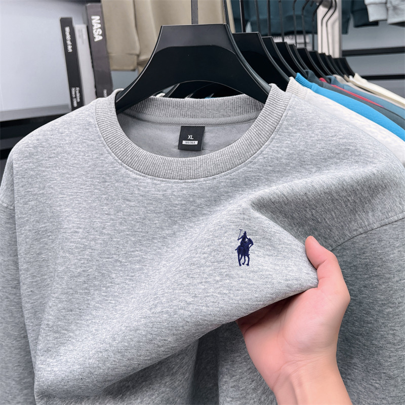Winter Clothing Wholesale - 贅沢デザイナーズブランドポニー刺繍スポーツウェア春秋新作ゆったりカジュアル逸品ファッションベストセラー定番ゴルフメンズトップス