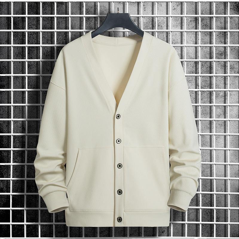 プラスサイズのセーターカーディガン男性ニットトップス 9XL - Winter Clothing Men Style のレビューと価格