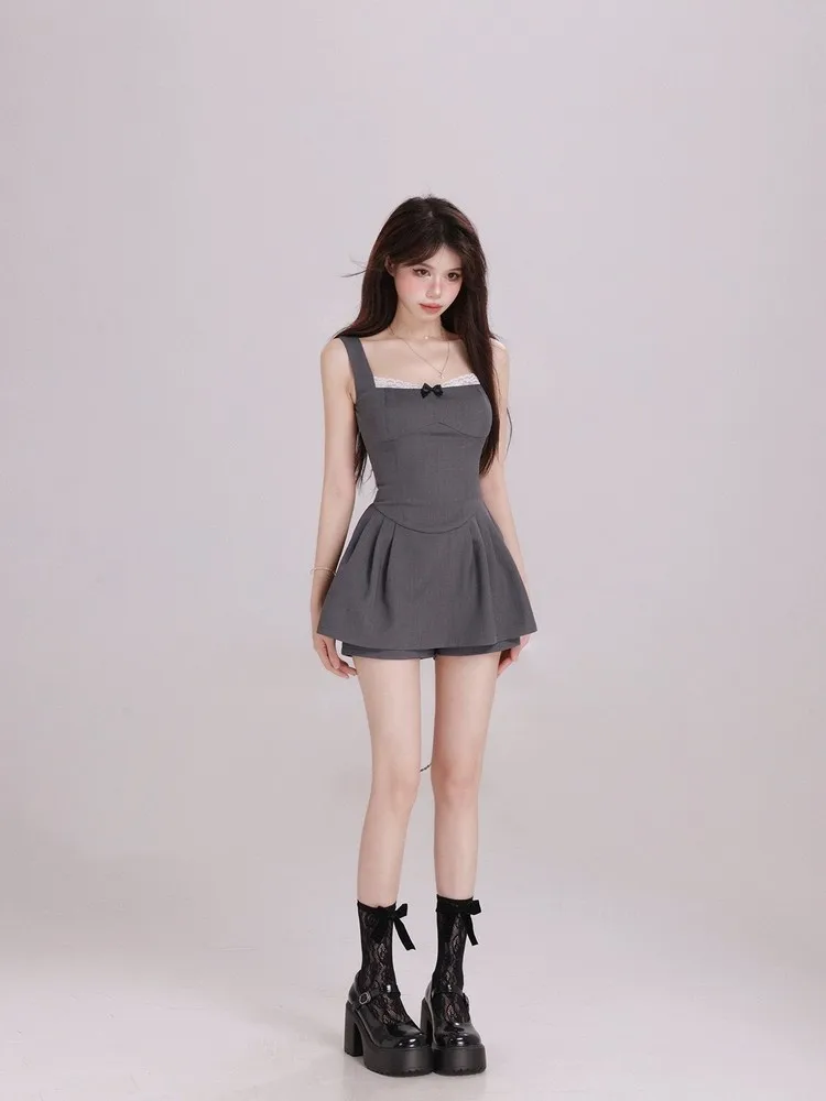 Saliency-女性用サスペンダー付きヴィンテージドレス, - Winter Clothing Aesthetic のレビューと価格