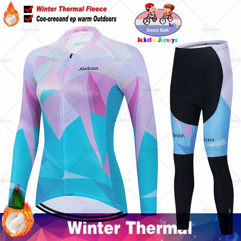 新しい 2026 キッズ冬熱暖かいフリースサイクリングジャー - Winter Clothing Kids Sale のレビューと価格