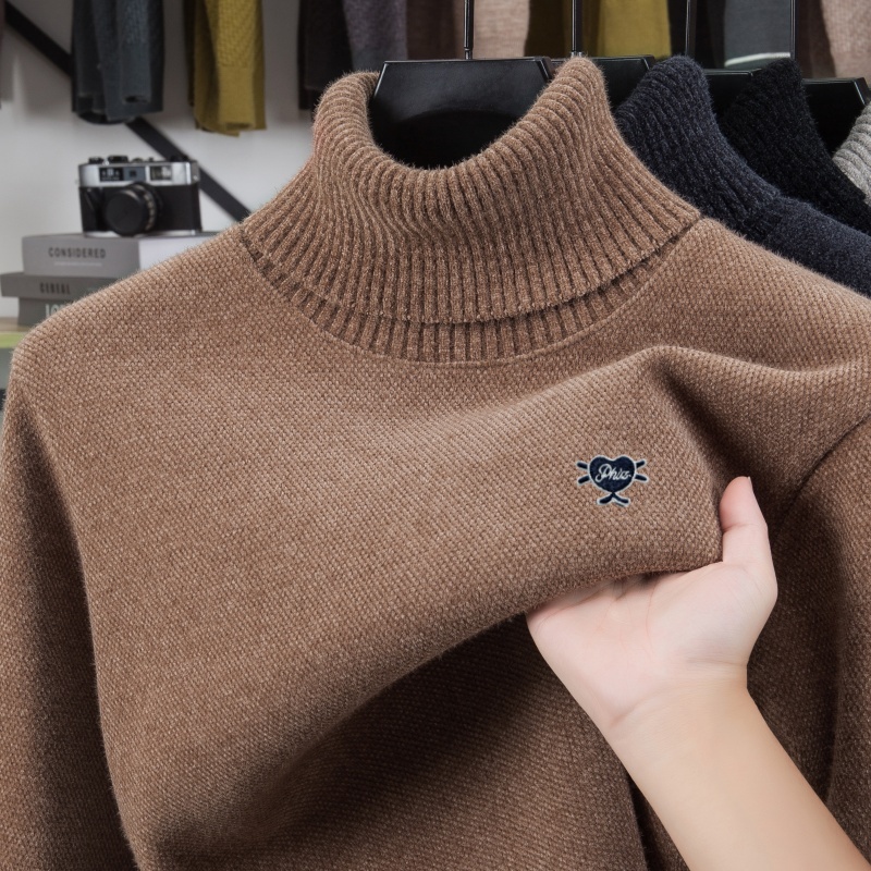 高級感あふれる、暖かく肌触りの良い、ハイネックのセーター。ハ - Winter Clothing Brand のレビューと価格