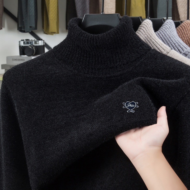 高級感あふれる、暖かく肌触りの良い、ハイネックのセーター。ハ - Winter Clothing Brand のレビューと価格