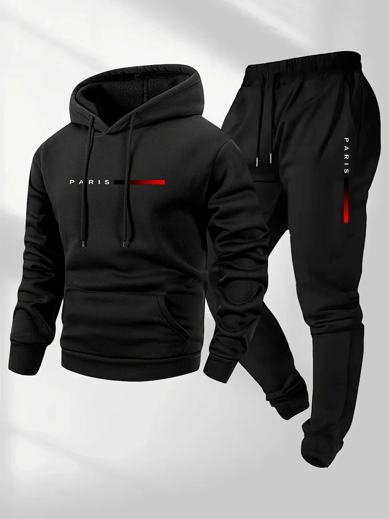 PARIS レタープリント スウェットスーツ メンズ フリー - Winter Clothing Gear のレビューと価格