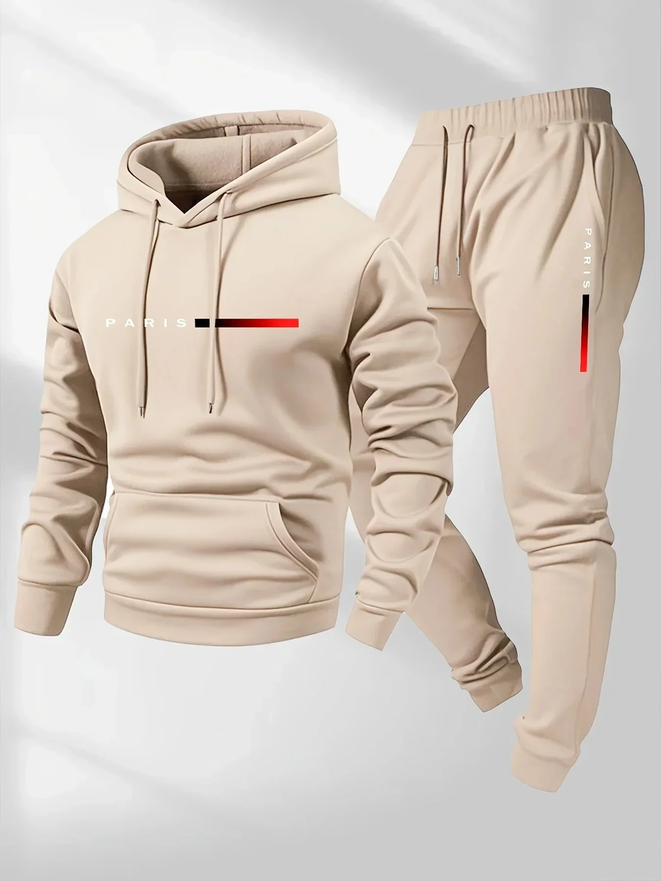 PARIS レタープリント スウェットスーツ メンズ フリー - Winter Clothing Gear のレビューと価格