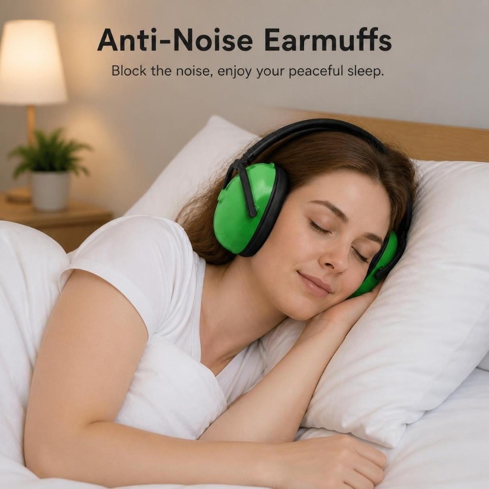 折りたたみ式で調整可能なイヤーマフ。騒音低減、遮音、防音効果 - Ear Muff Foldable のレビューと価格