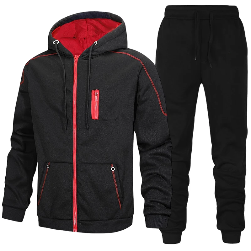 メンズファッション トラックスーツ カジュアル フーディー  - Winter Clothing Gear のレビューと価格