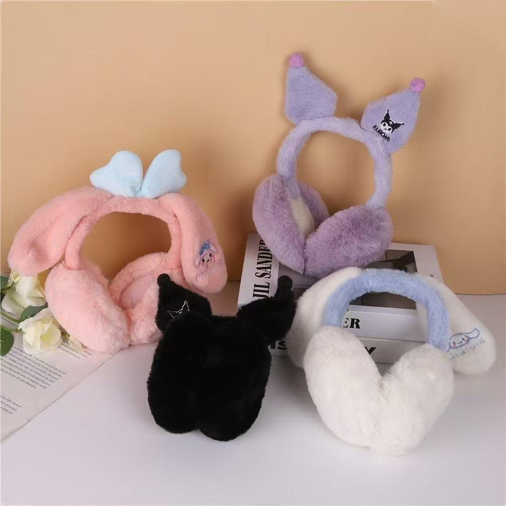 かわいい漫画キッズ冬用イヤーマフソフトぬいぐるみサーマル折り - Ear Muff Foldable のレビューと価格