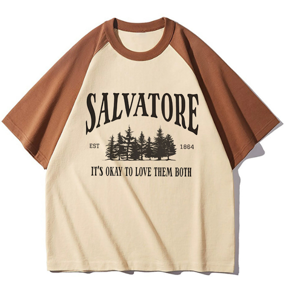 Damon Salvatore-女性用Tシャツ,韓国の服,美 - Winter Clothing Aesthetic のレビューと価格