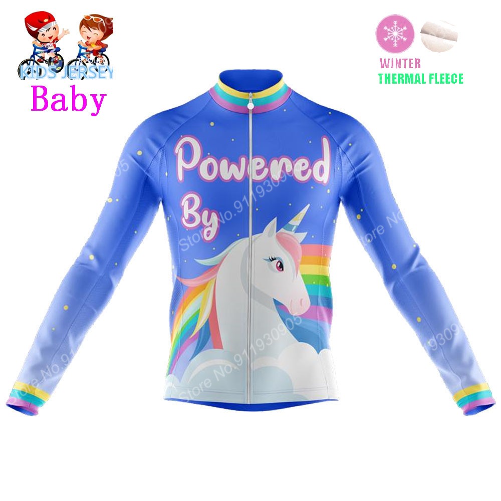 男の子と女の子のためのユニコーンサイクリングスーツ,漫画のプ - Winter Clothing Kids Sale のレビューと価格