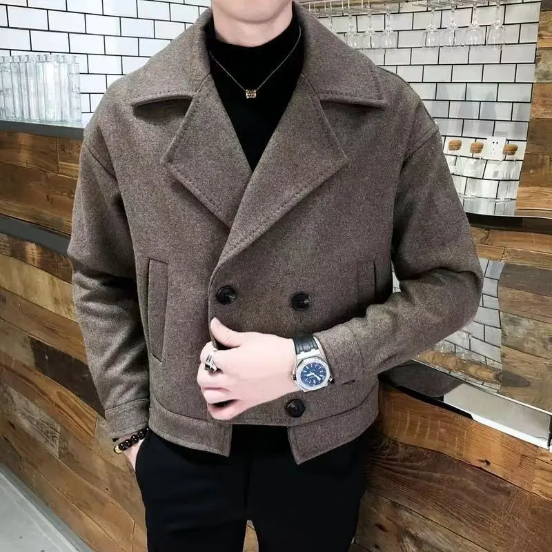 春、秋、冬のセールのトレンドメンズジャケット美的スタイリッシ - Winter Clothing Aesthetic のレビューと価格