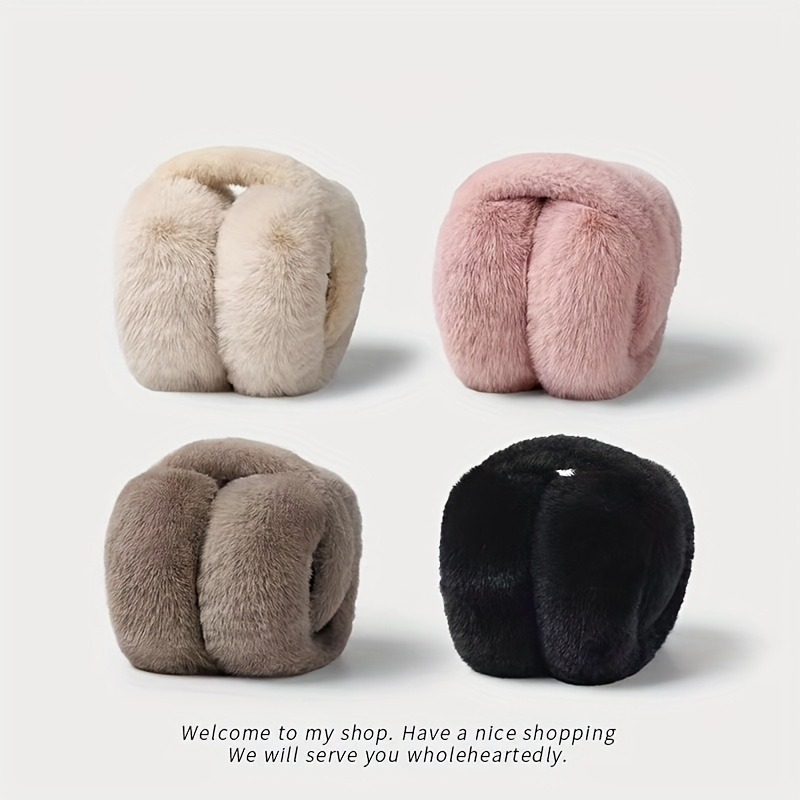 折りたたみ式で調節可能な女性用冬用イヤーマフ、冬用屋外防寒イ - Ear Muff Foldable のレビューと価格