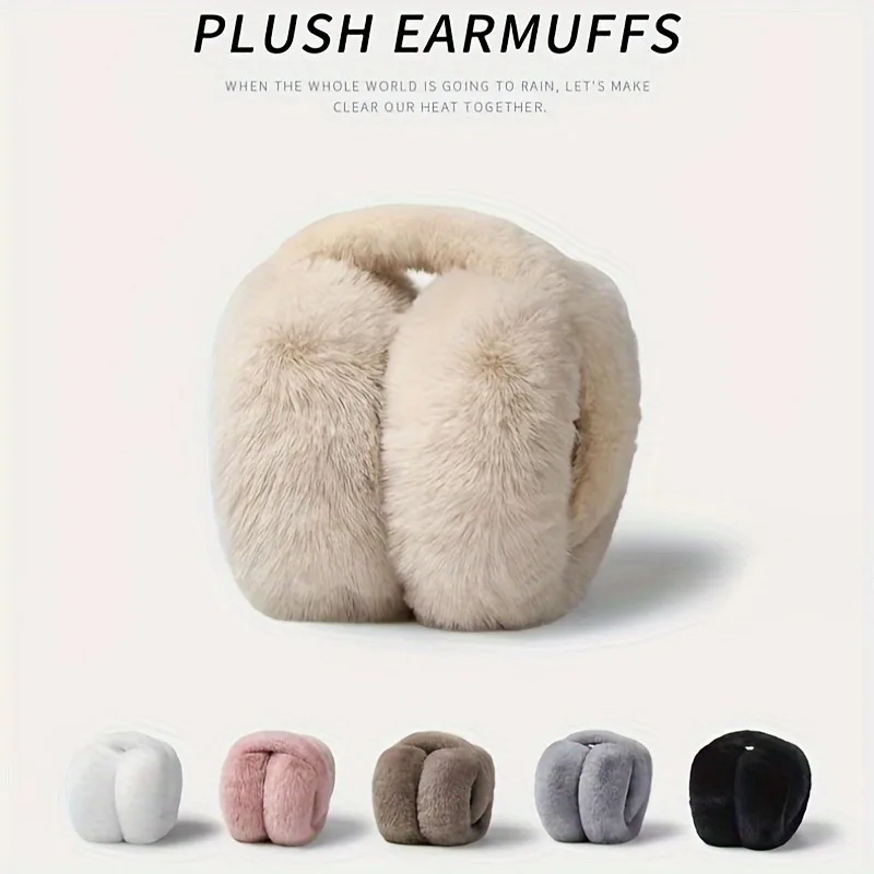 折りたたみ式で調節可能な女性用冬用イヤーマフ、冬用屋外防寒イ - Ear Muff Foldable のレビューと価格