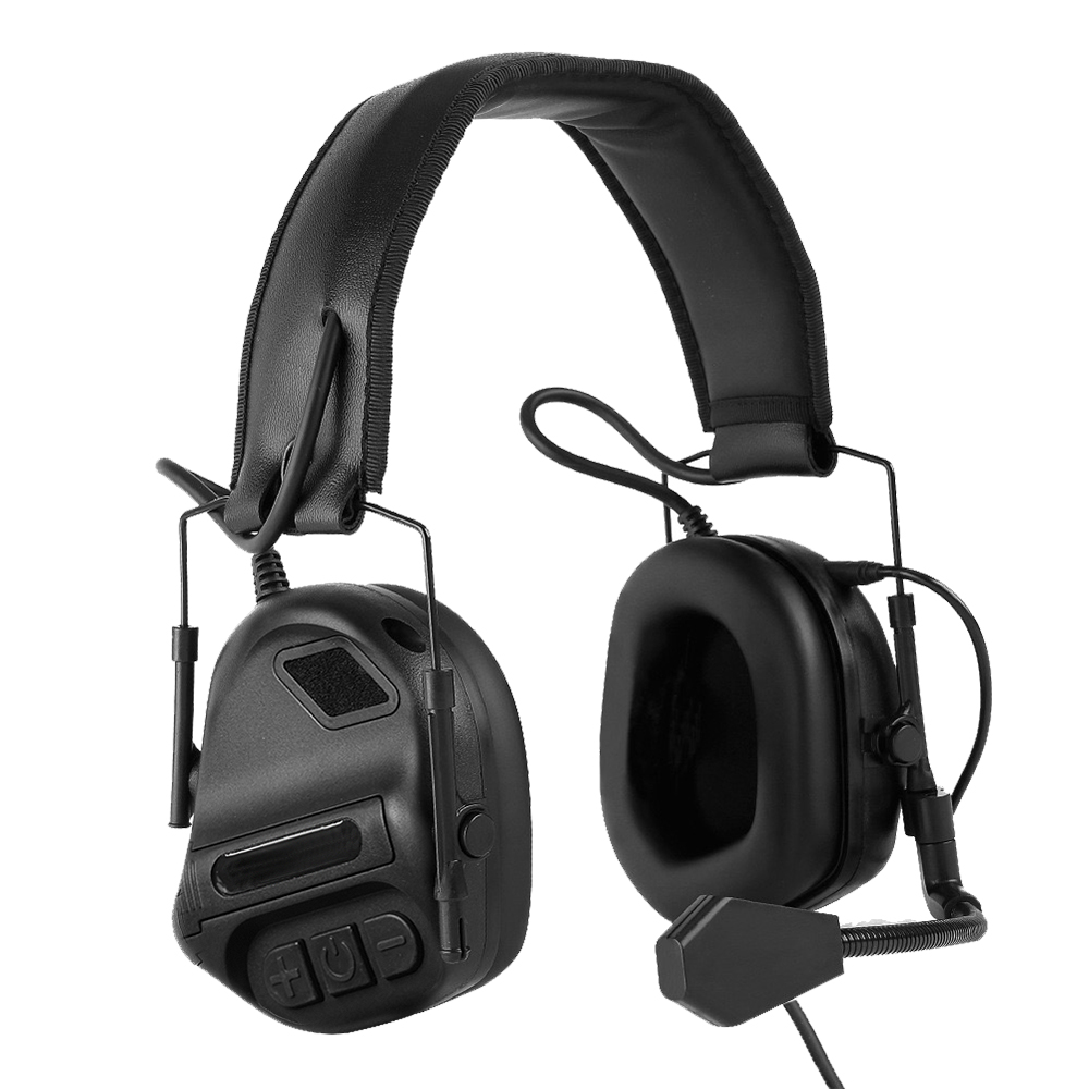 BOOIU 戦術電子射撃ヘッドセット 3.5 ミリメートルイ - Ear Muff Foldable のレビューと価格