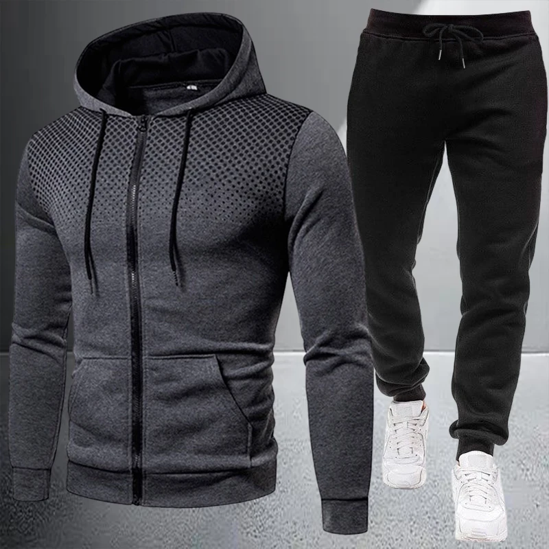 秋冬ハイエンドメンズジャケットトラックスーツカジュアルジッパ - Winter Clothing Gear のレビューと価格