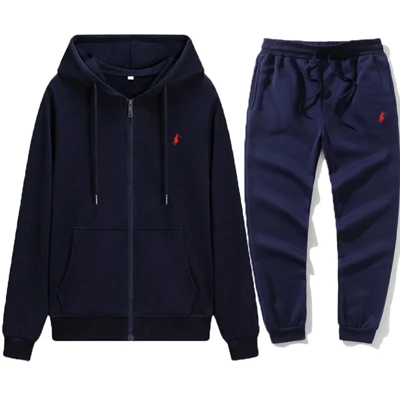 2026年メンズクラシックフーディスポーツパンツセット秋冬暖 - Winter Clothing Men Style のレビューと価格