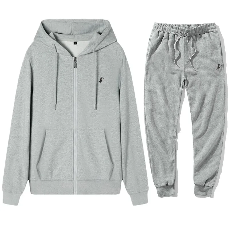 2026年メンズクラシックフーディスポーツパンツセット秋冬暖 - Winter Clothing Men Style のレビューと価格