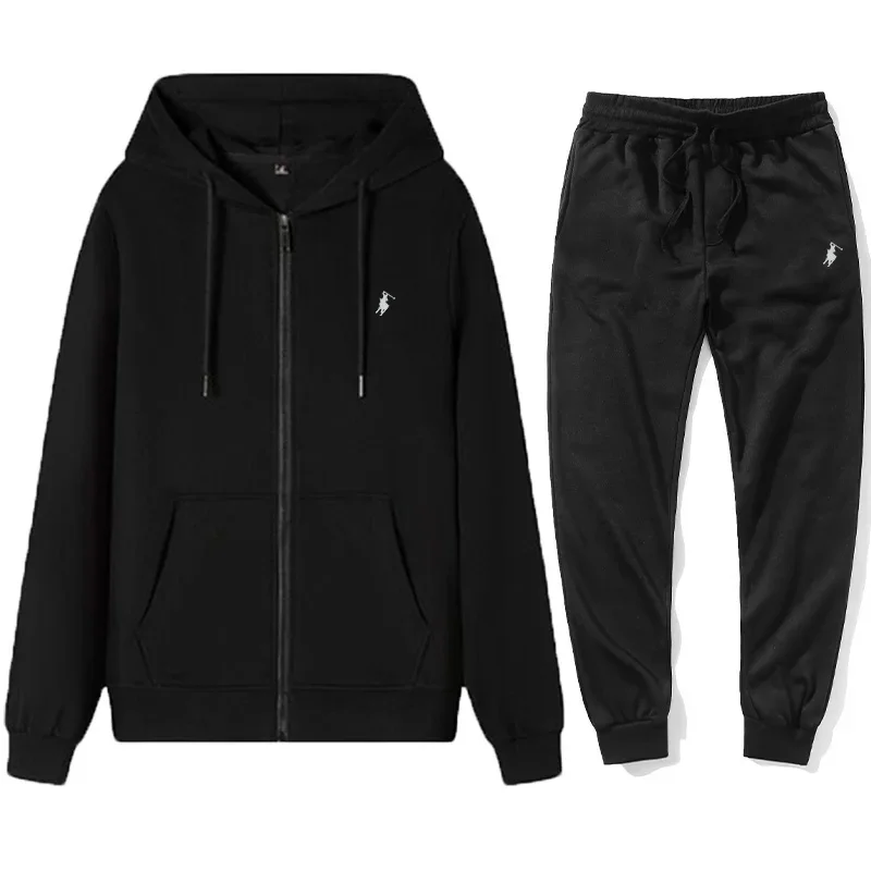 2026年メンズクラシックフーディスポーツパンツセット秋冬暖 - Winter Clothing Men Style のレビューと価格