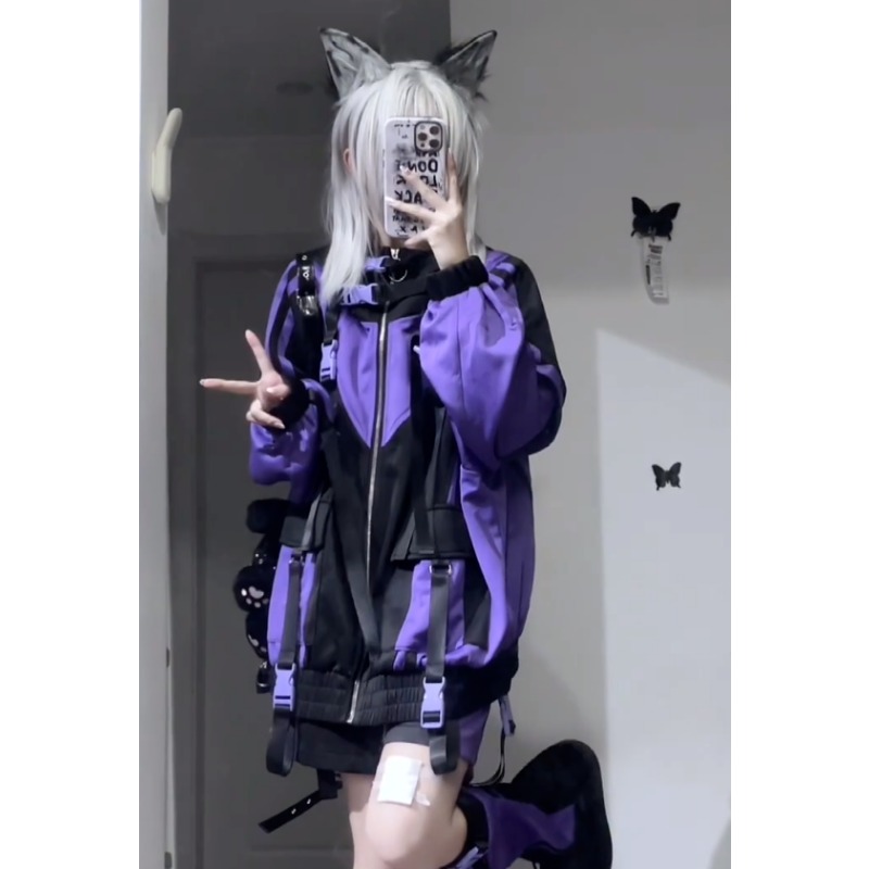 和菓子 Y2k 女性かわいいコートフード付きトレーナーロリー - Winter Clothing Aesthetic のレビューと価格