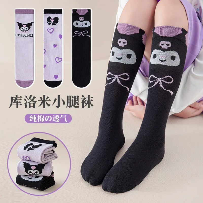 新しい可愛いアニメ柄ロングソックス、かわいい子供用カーフソッ - Winter Clothing Girls のレビューと価格