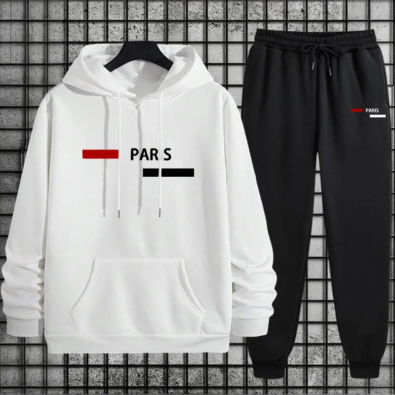 メンズトラックスーツ カジュアル フード付きスウェットシャツ - Winter Clothing Gear のレビューと価格