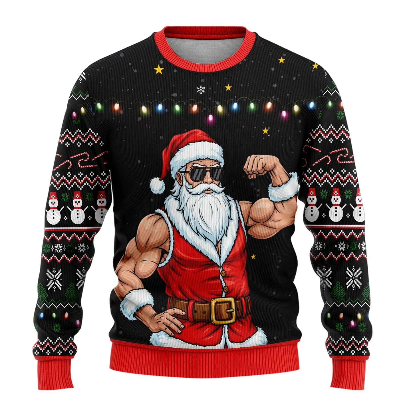 クリスマス、かわいいサンタクロースのイラストが描かれた、おも - Winter Clothing Men のレビューと価格