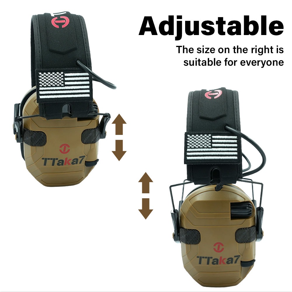 新型W1/W3折りたたみ式電子射撃用イヤーマフ、防音ヘッドホ - Ear Muff Foldable のレビューと価格