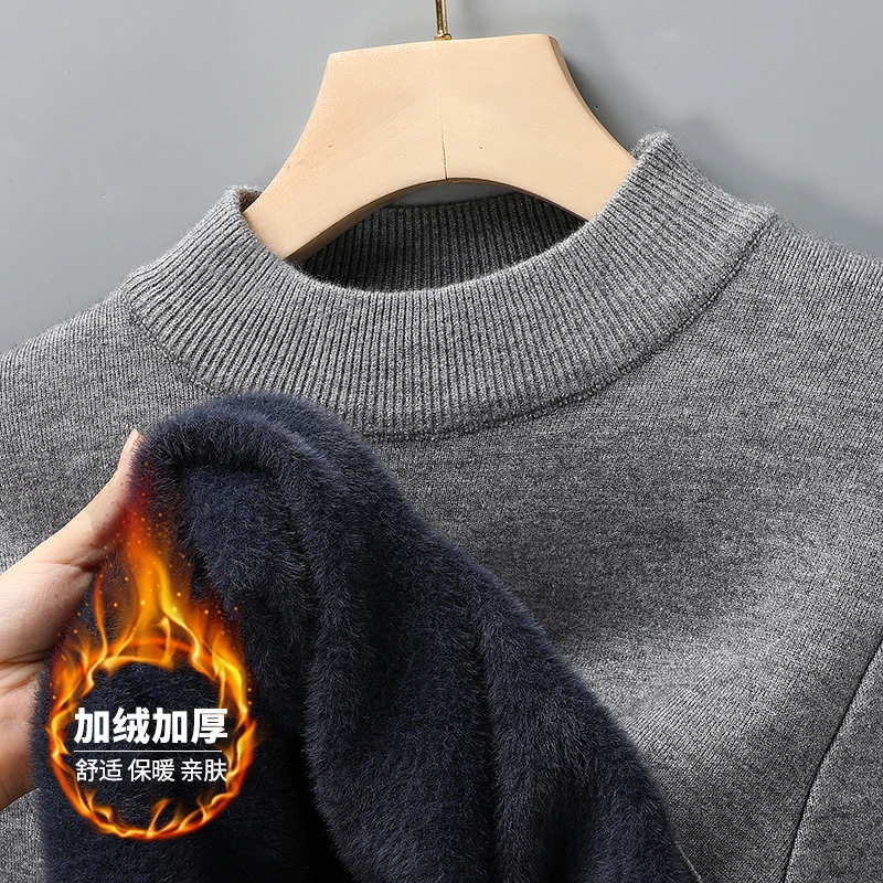 ハーフタートルネックニットセーター新秋/冬モックネックスウェ - Winter Clothing Brand のレビューと価格