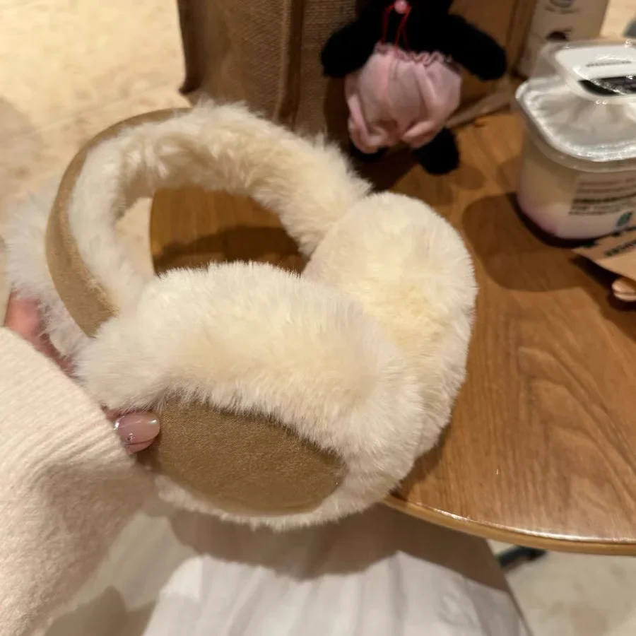 ファッションぬいぐるみイヤーマフ折りたたみ式厚手ウールイヤー - Ear Muff Foldable のレビューと価格