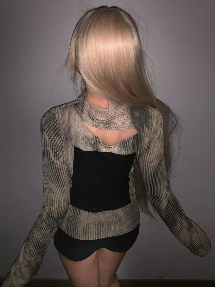 日本のヴィンテージ Y2k トップス原宿レトロクロスプリント - Winter Clothing Aesthetic のレビューと価格
